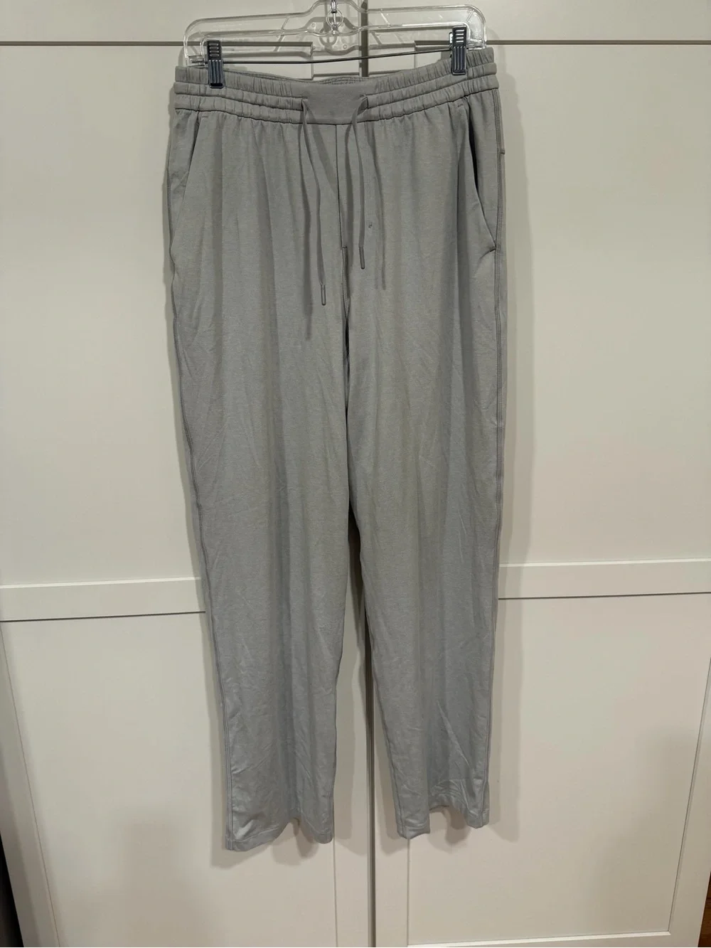 Lululemon Light Gray Men's Drawstring Lounge Pants
